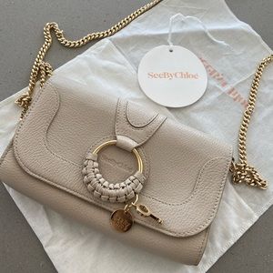 See by Chloé Beige Hana Shoulder Bag